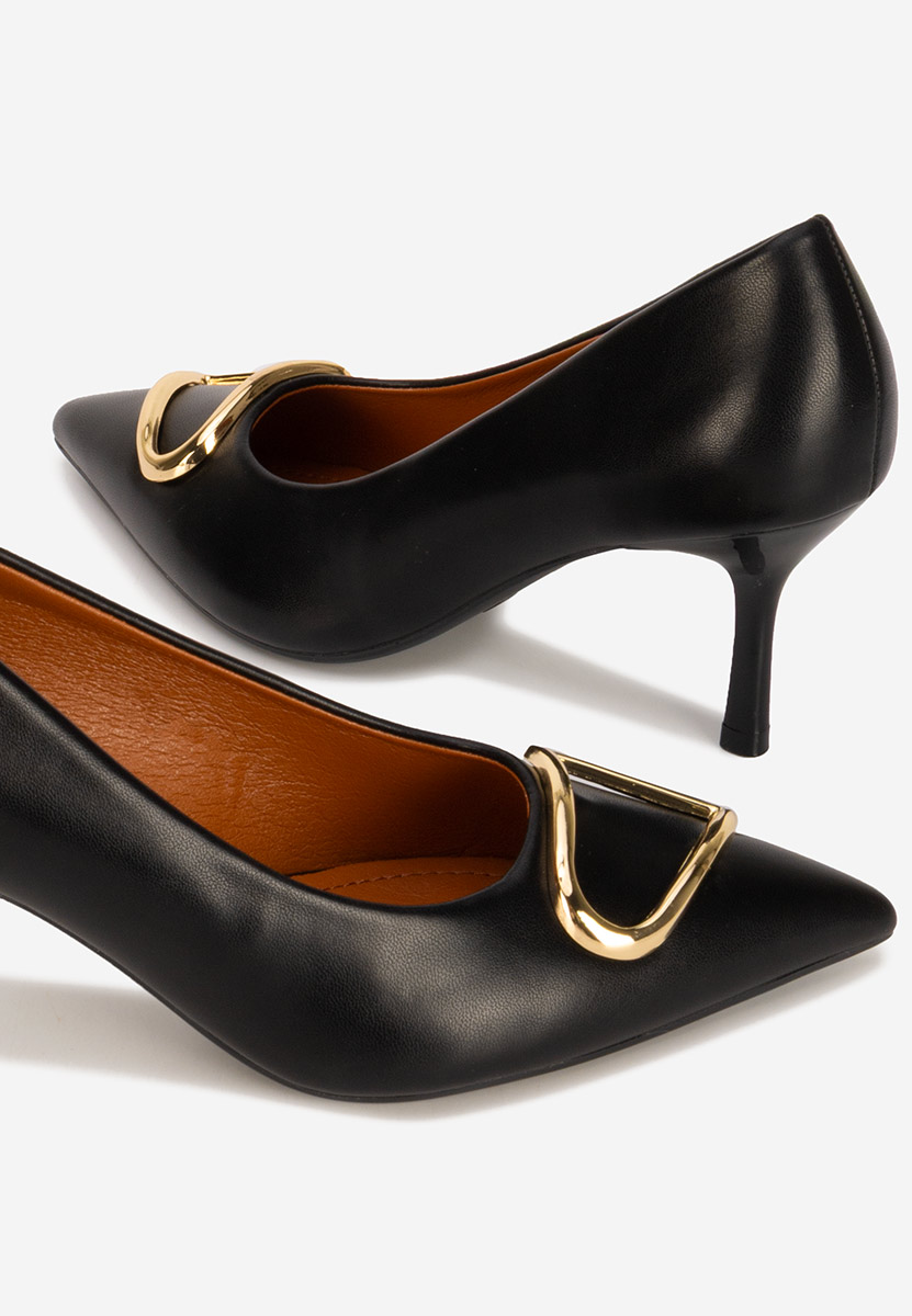 Γόβες στιλέτο Cecinia μαύρα