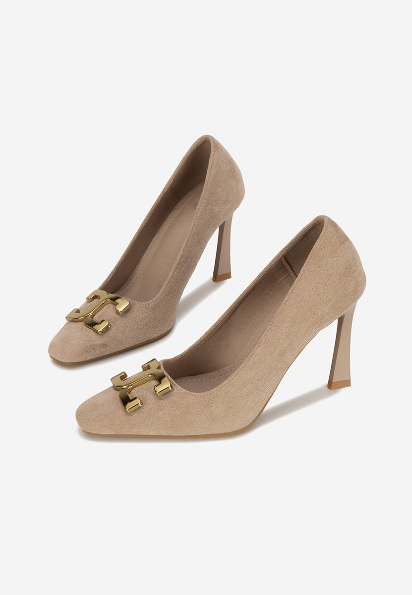 Γόβες στιλέτο Cenia μπεζ