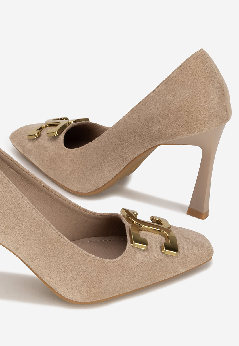 Γόβες στιλέτο Cenia μπεζ