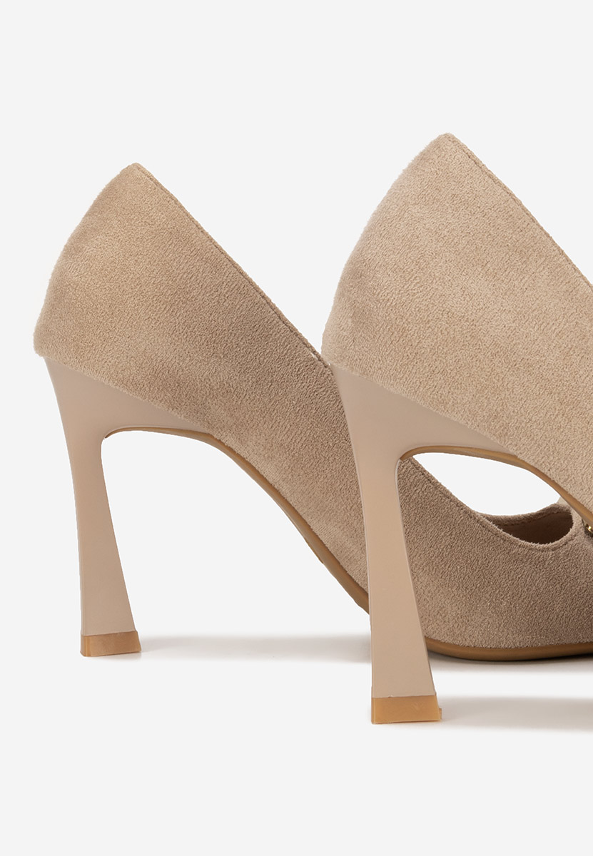 Γόβες στιλέτο Cenia μπεζ