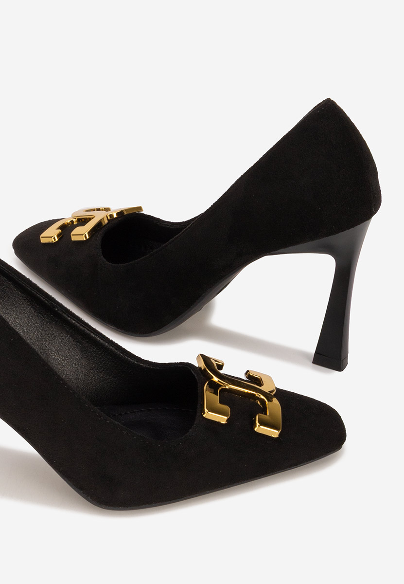 Γόβες στιλέτο Cenia μαύρα