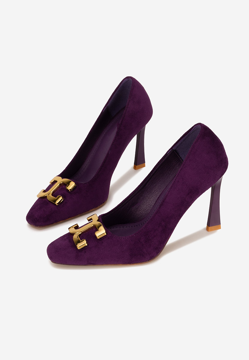 Γόβες στιλέτο Cenia μωβ