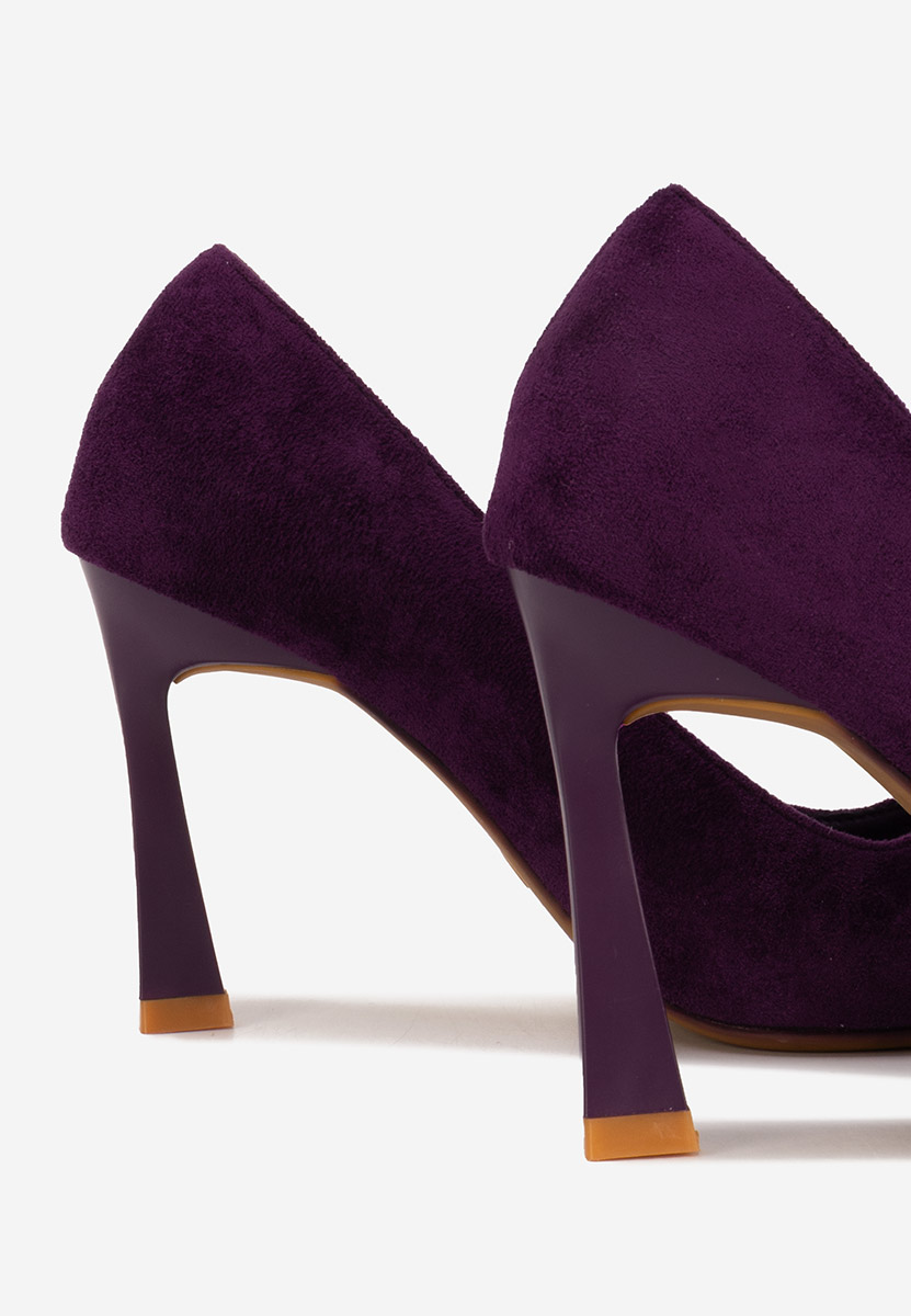 Γόβες στιλέτο Cenia μωβ