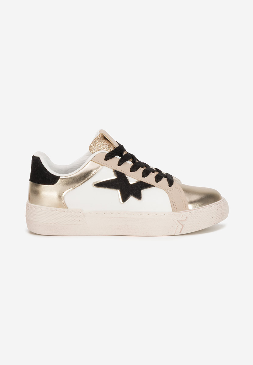Sneakers γυναικεια Steliana χρυσο