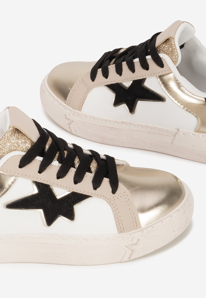 Sneakers γυναικεια Steliana χρυσο
