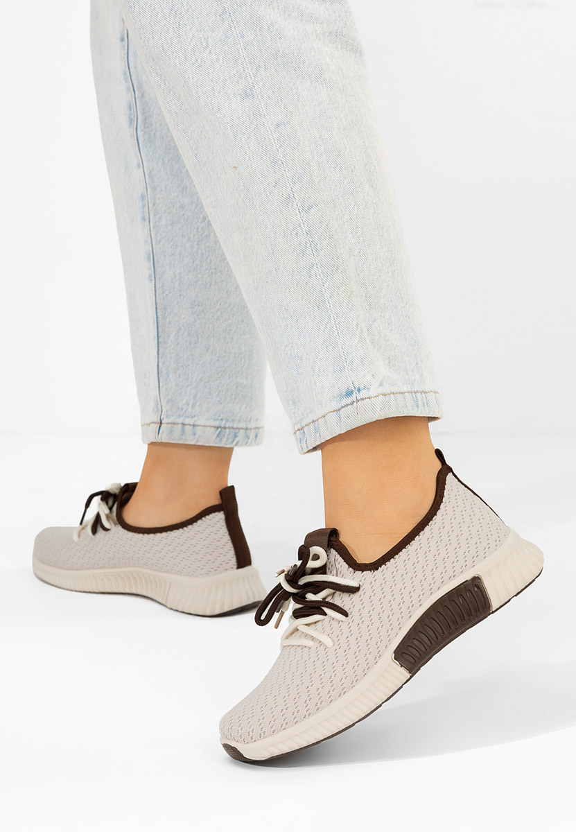 Sneakers γυναικεια Seronia μπεζ