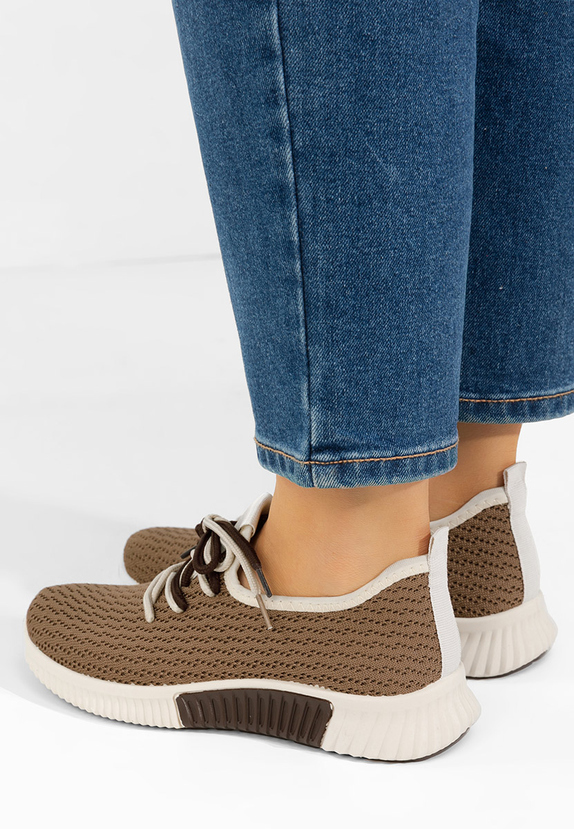 Sneakers γυναικεια Seronia V2 καφε