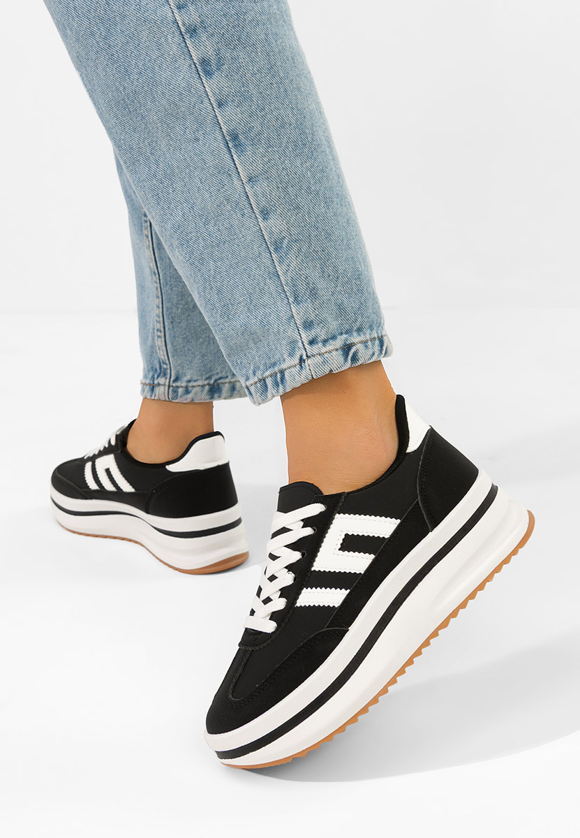 Sneakers με πλατφόρμα Jesie μαύρα