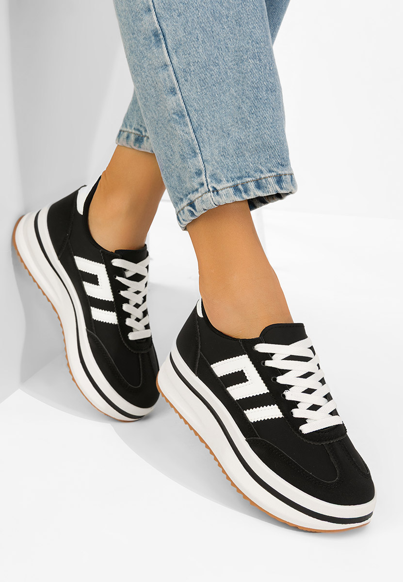 Sneakers με πλατφόρμα Jesie μαύρα