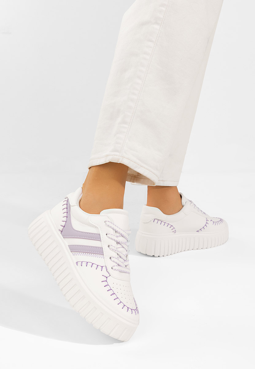Sneakers με πλατφόρμα Brandie V3 λευκά