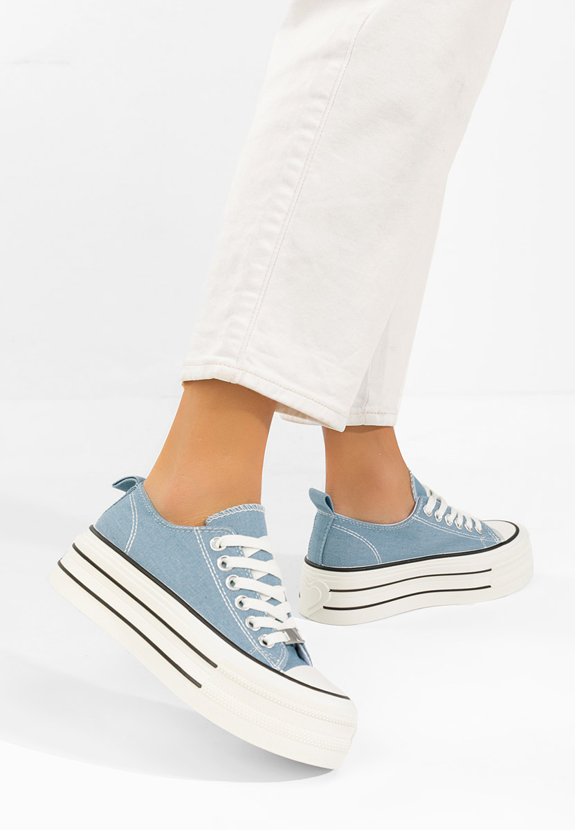 Γυναικεία πανινα πλατφόρμες Kimala Τζιν