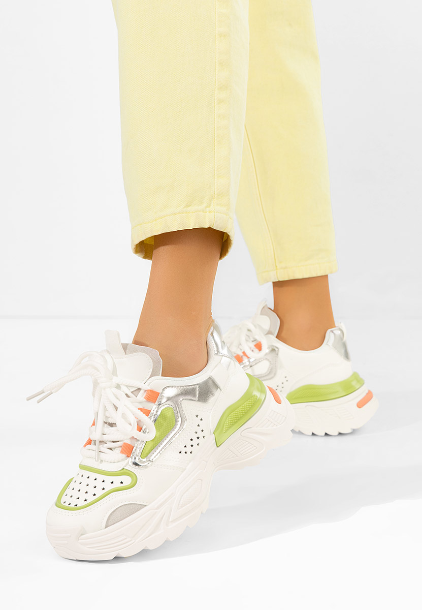 Sneakers με πλατφόρμα Dorathy V3 λευκά