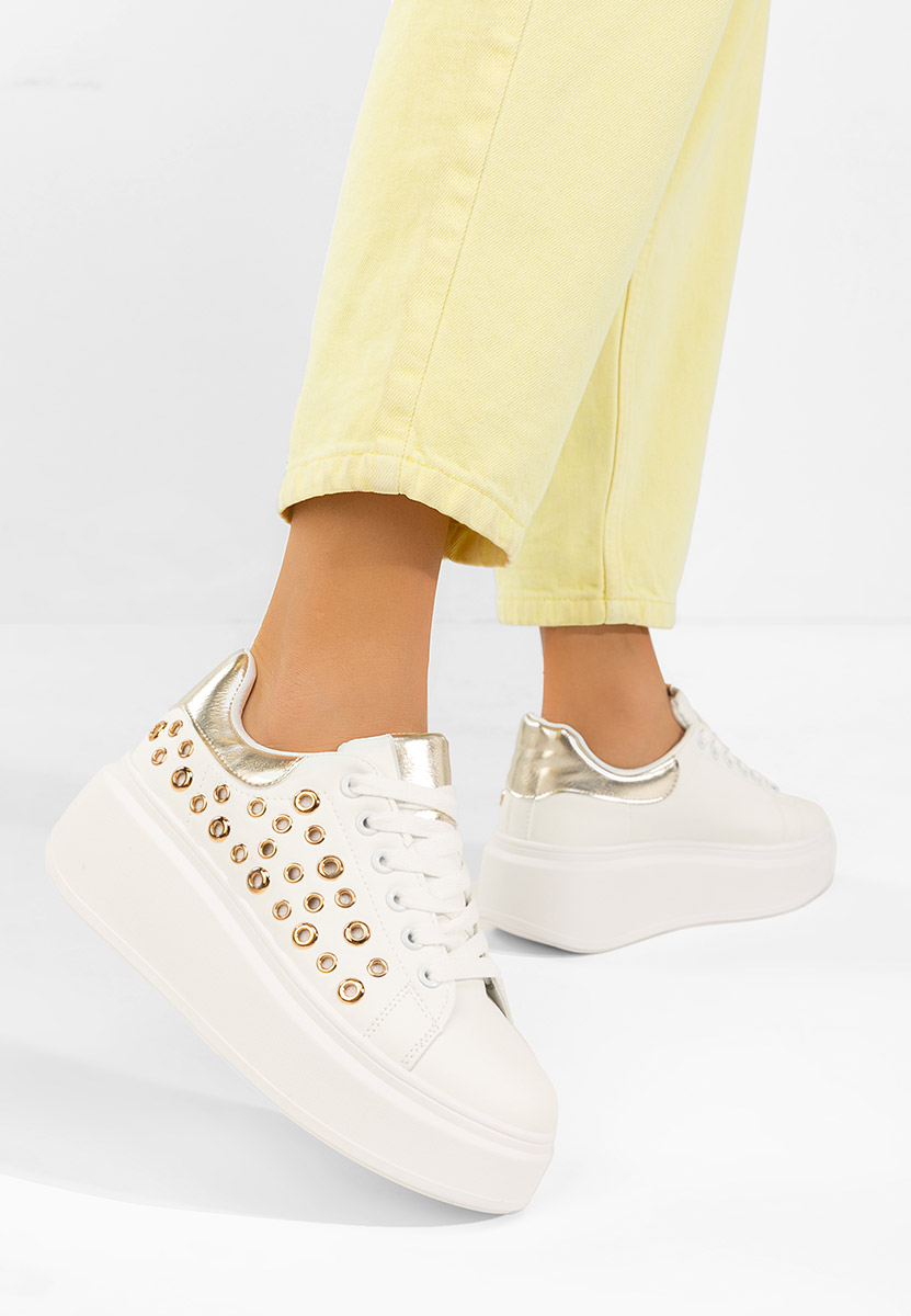 Sneakers με πλατφόρμα Anaya V2 λευκά