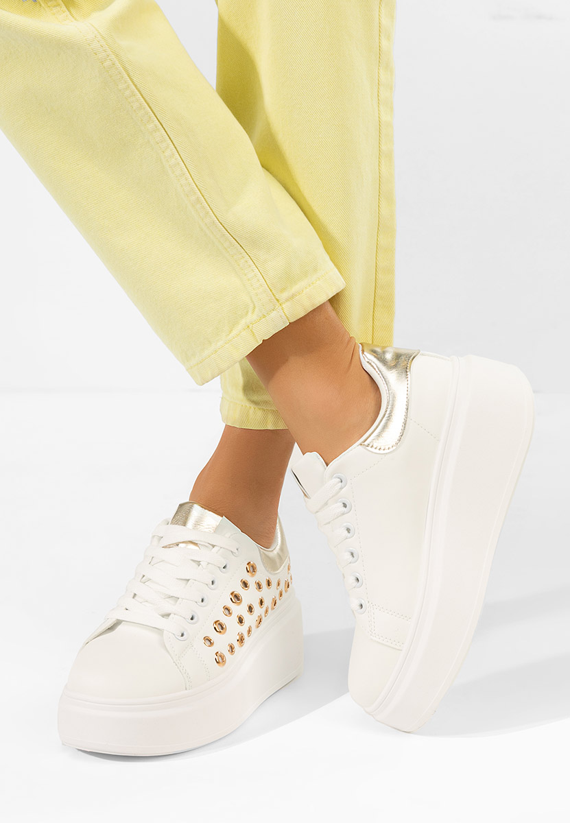 Sneakers με πλατφόρμα Anaya V2 λευκά