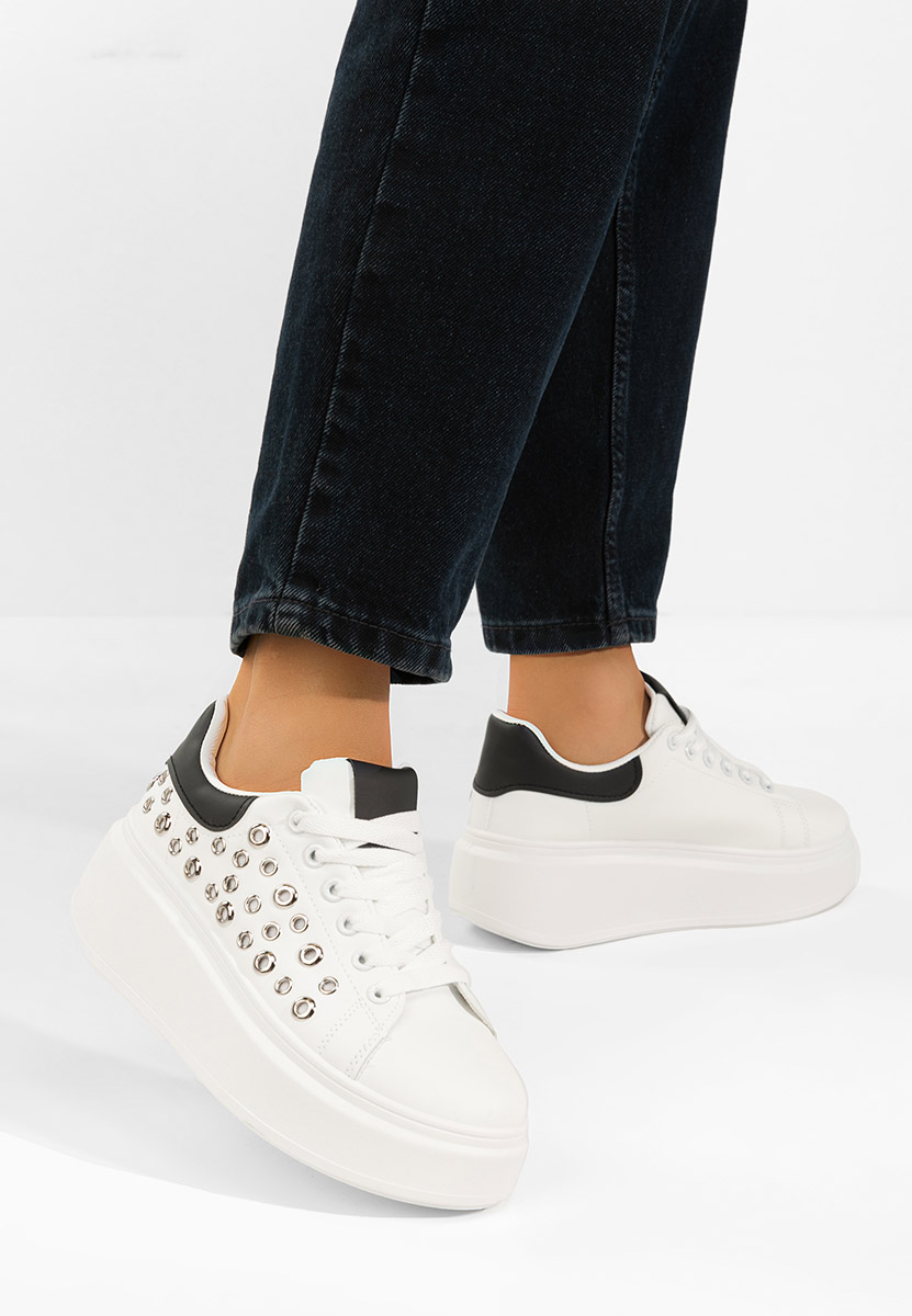 Sneakers με πλατφόρμα Anaya V3 λευκά