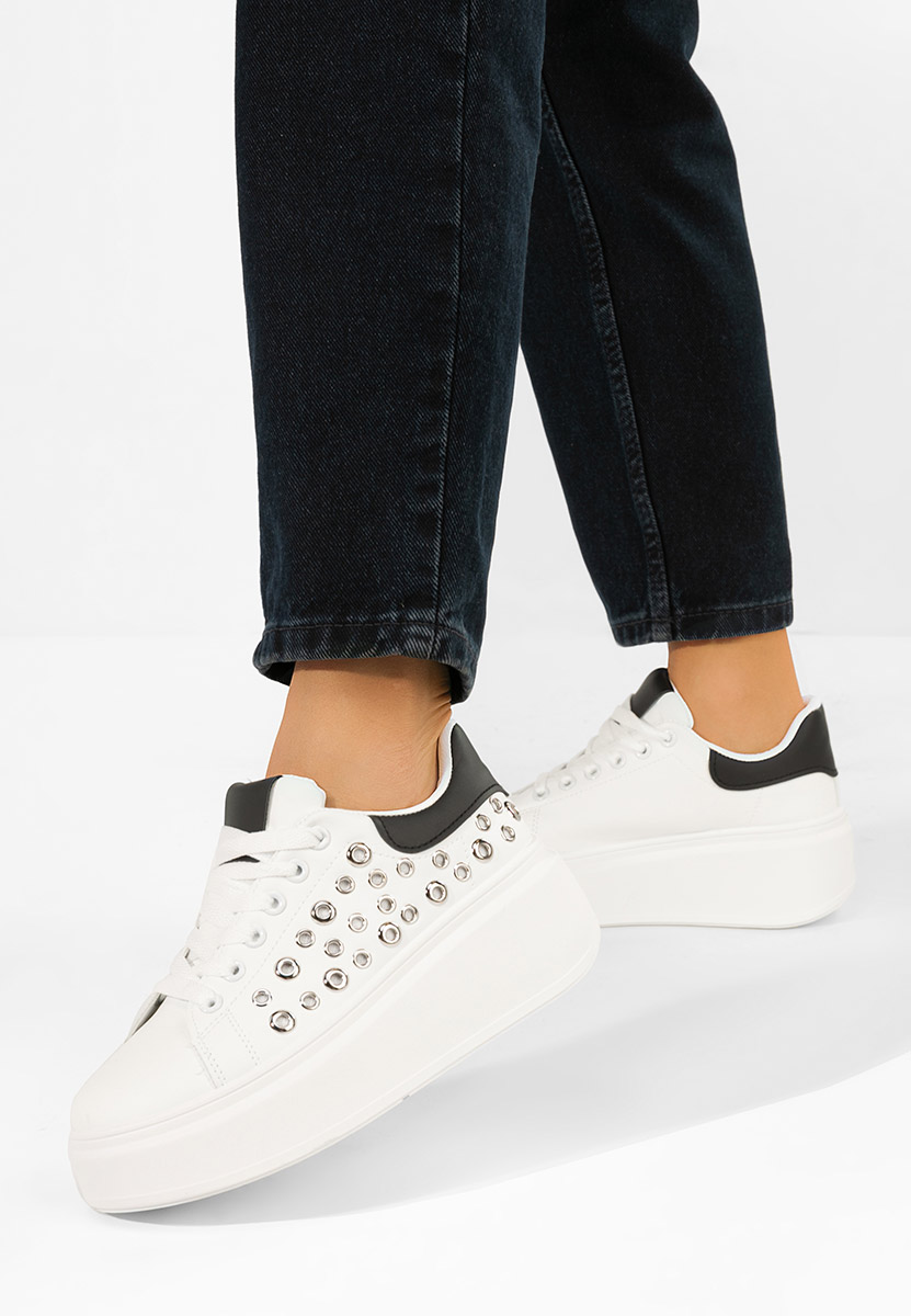 Sneakers με πλατφόρμα Anaya V3 λευκά