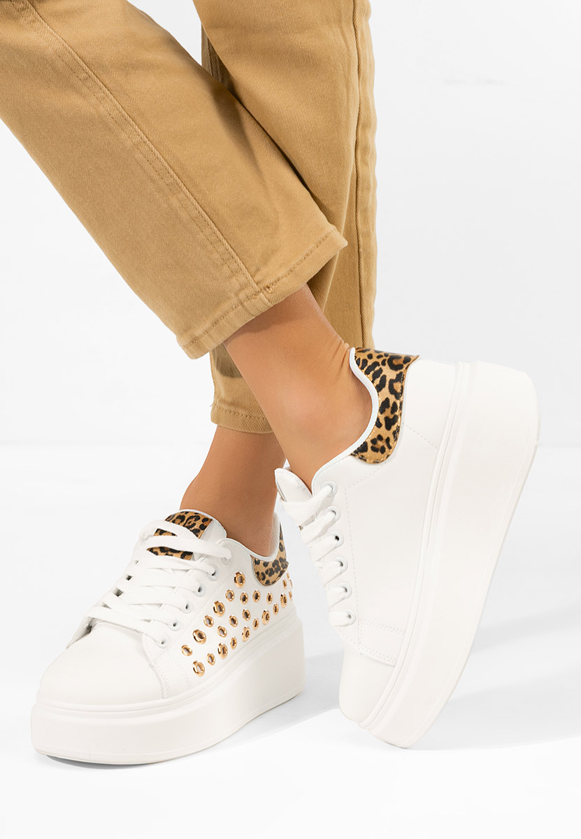 Sneakers με πλατφόρμα Anaya V6 λευκά