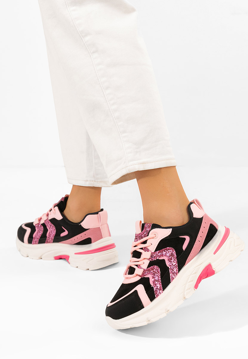 Sneakers με πλατφόρμα Odinea μαύρα