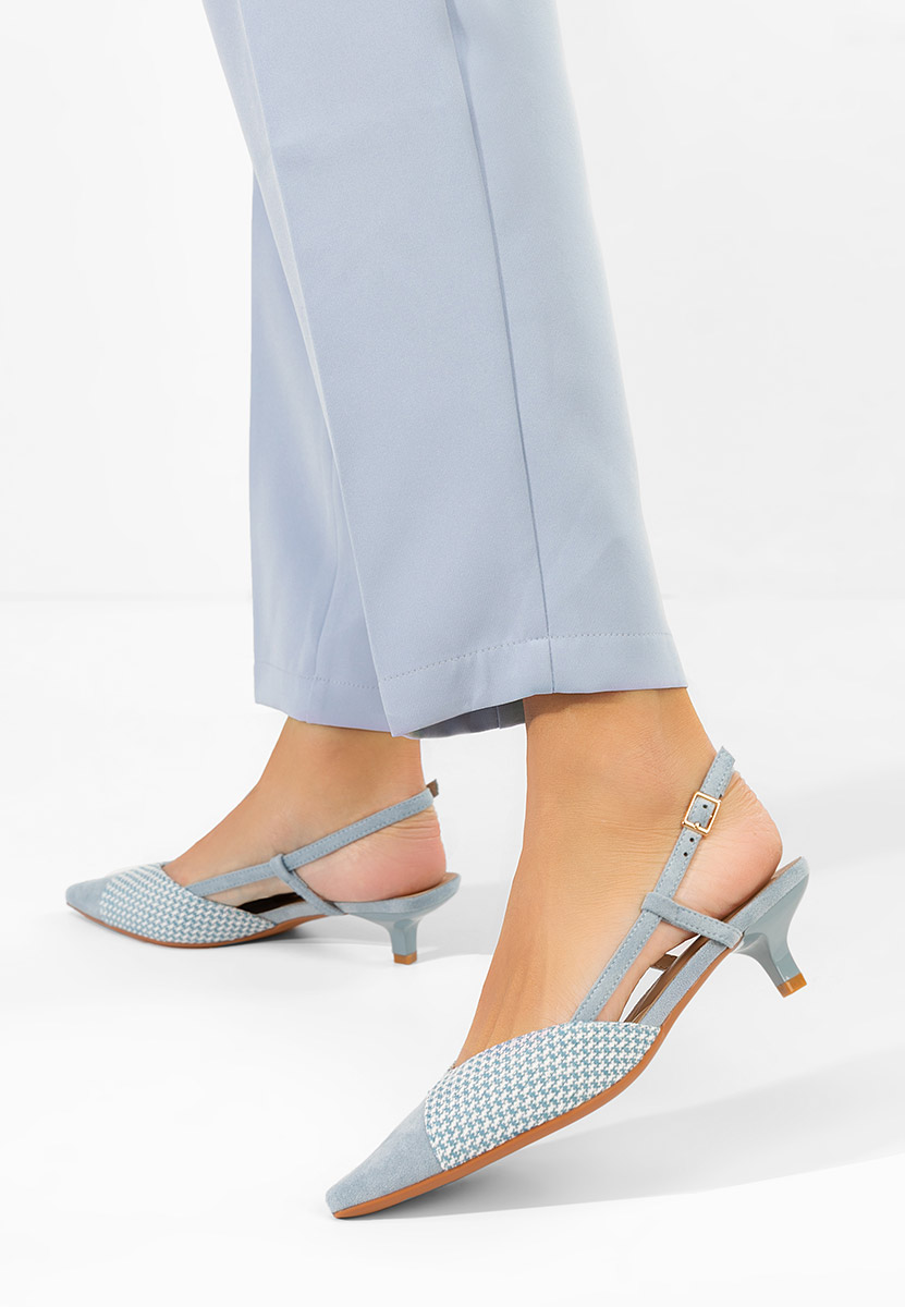 Γόβες slingback Mayuka μπλε