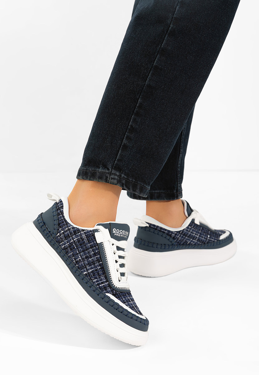 Sneakers γυναικεια δερματινα Elvia Νειβι