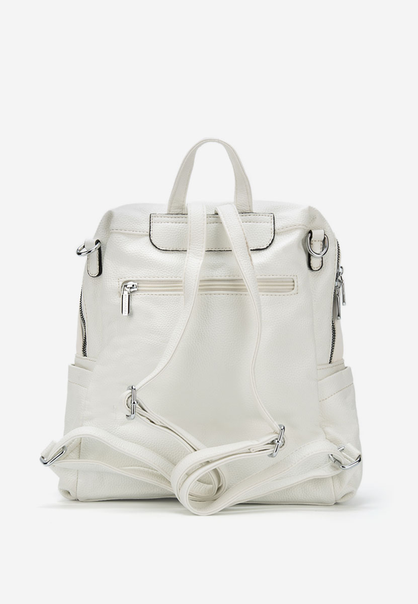 Γυναικείο σακίδιο Silvia Rosa 6129 λευκά