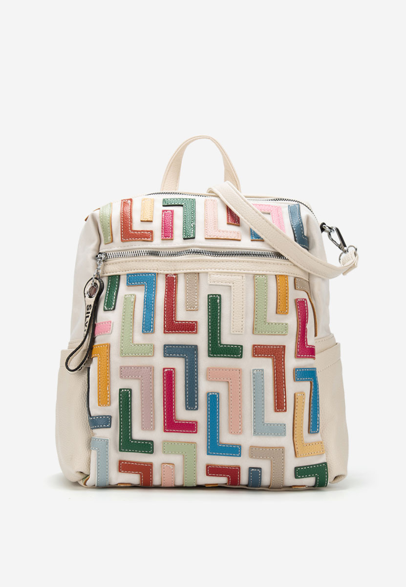 Γυναικείο σακίδιο Silvia Rosa 6129 μπεζ