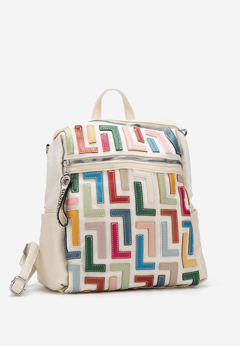 Γυναικείο σακίδιο Silvia Rosa 6129 μπεζ