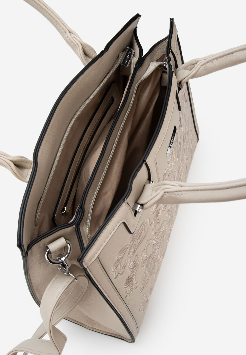 Τσάντα Χεριού Aidana V2 μπεζ