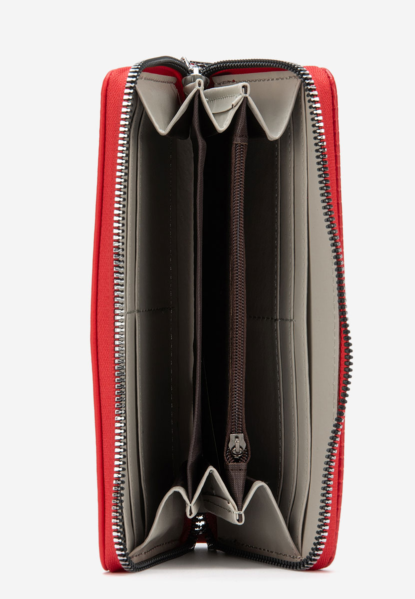 Γυναικείο πορτοφόλ Silvia Rosa 3040 κοκκινο