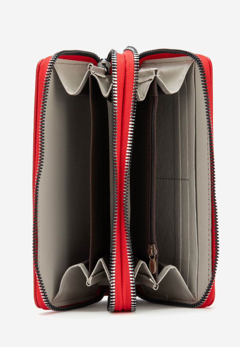 Γυναικείο πορτοφόλ Silvia Rosa 3084 κοκκινο