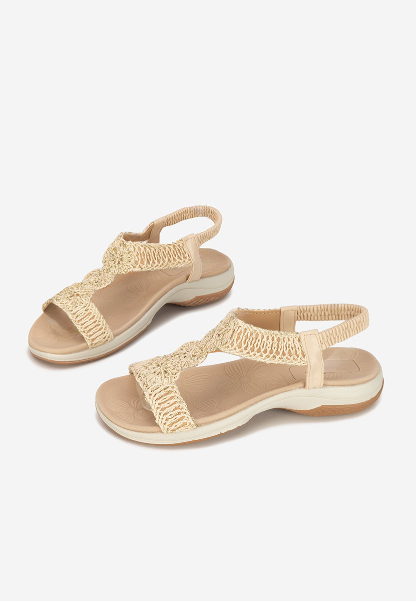 Γυναικεία σανδάλια Natazia μπεζ