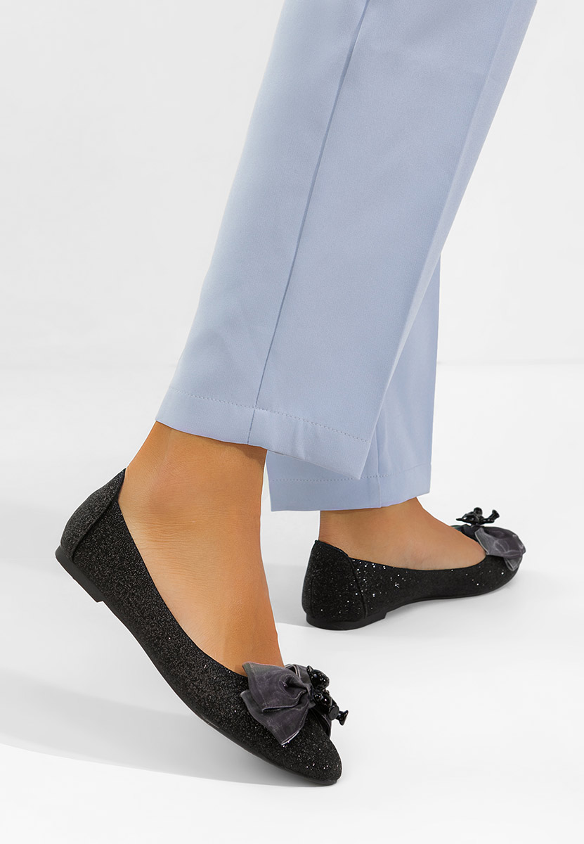 Μπαλαρίνες Adelyma μαύρα