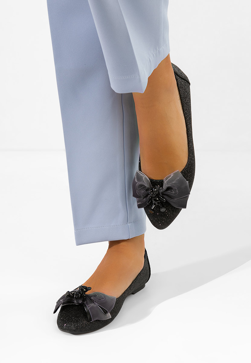 Μπαλαρίνες Adelyma μαύρα