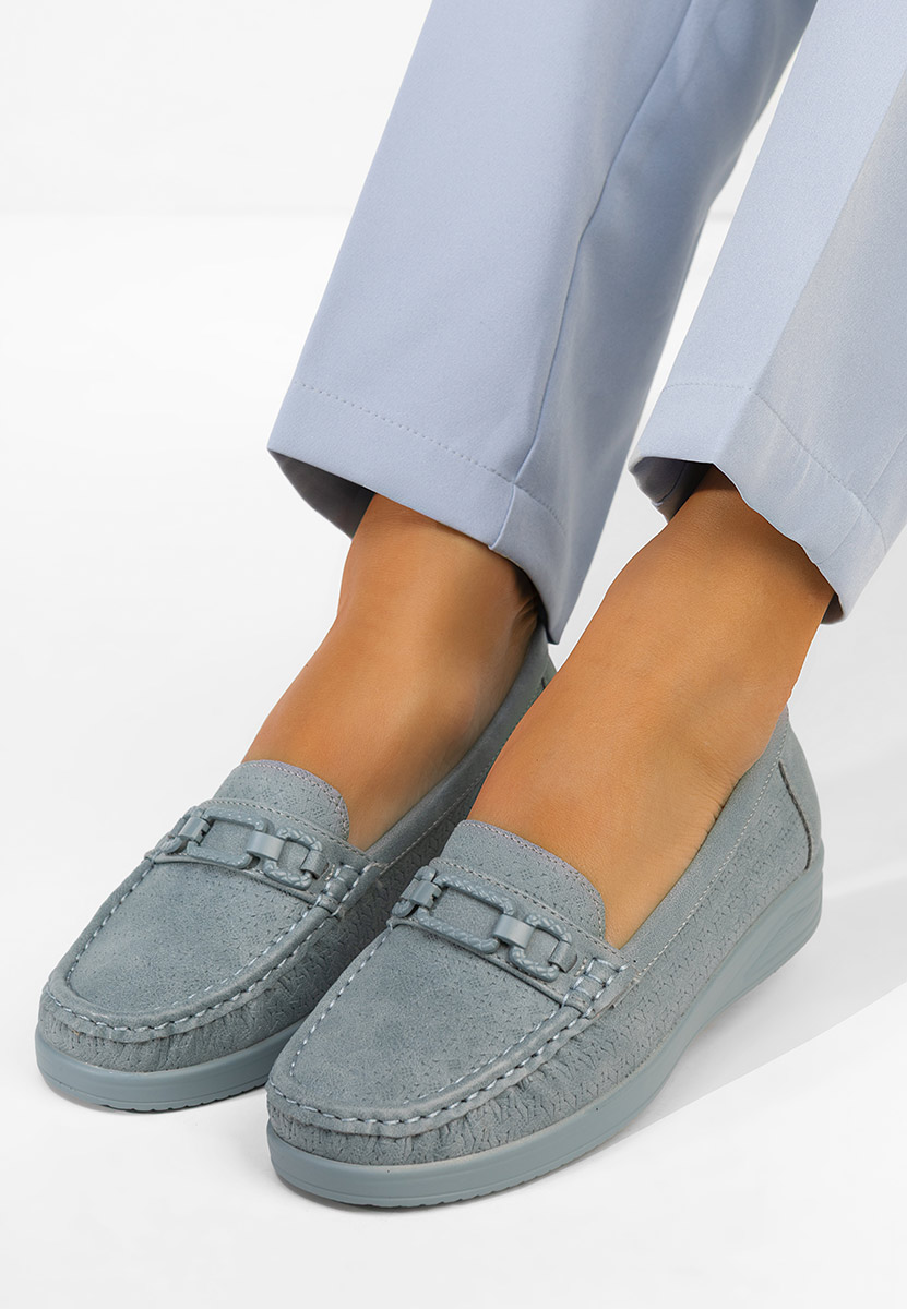 Μοκασίνια γυναικεια Ansleya μπλε