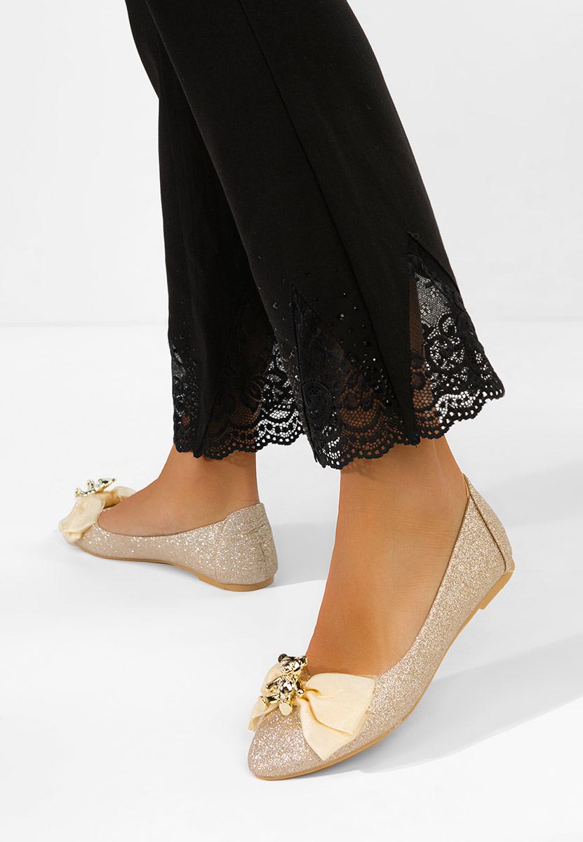 Μπαλαρίνες Adelyma χρυσο