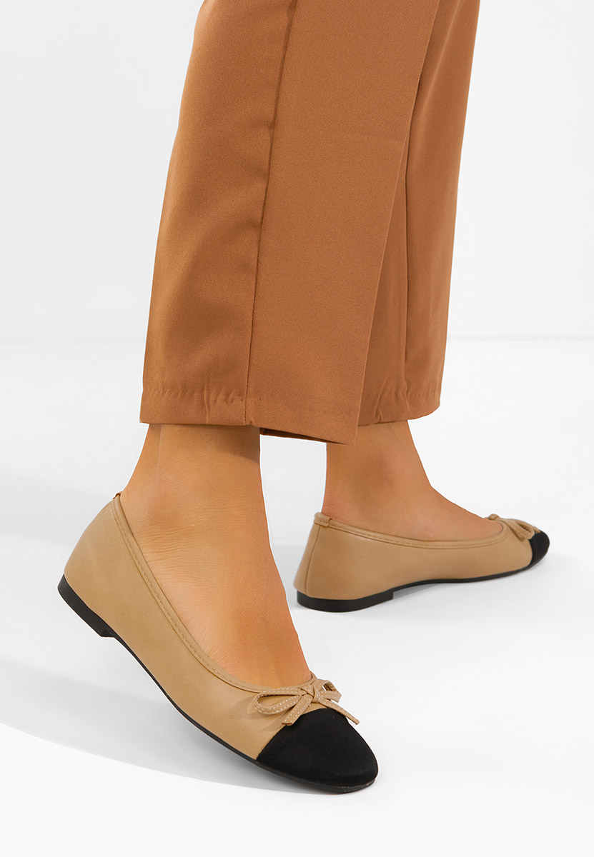 Γυναικείες μπαλαρίνες Letiza χακι