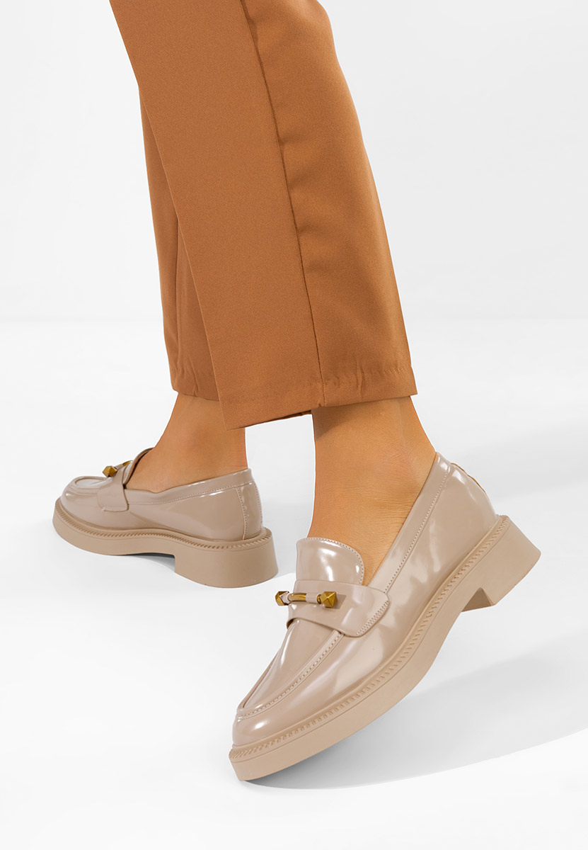 Loafers γυναικεια Letissia μπεζ