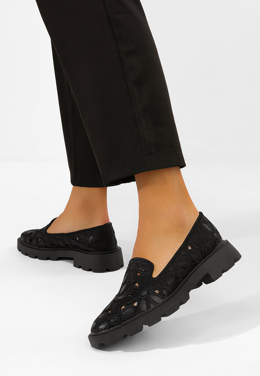 Casual παπουτσια γυναικεια Sorika μαύρα