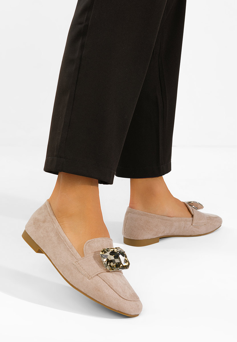 Μοκασίνια  γυναικεια Olimia χακι