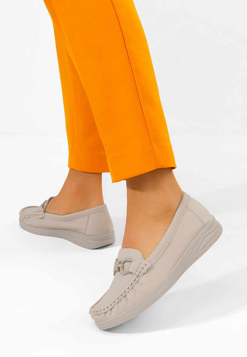 Μοκασίνια γυναικεια Cristiena χακι