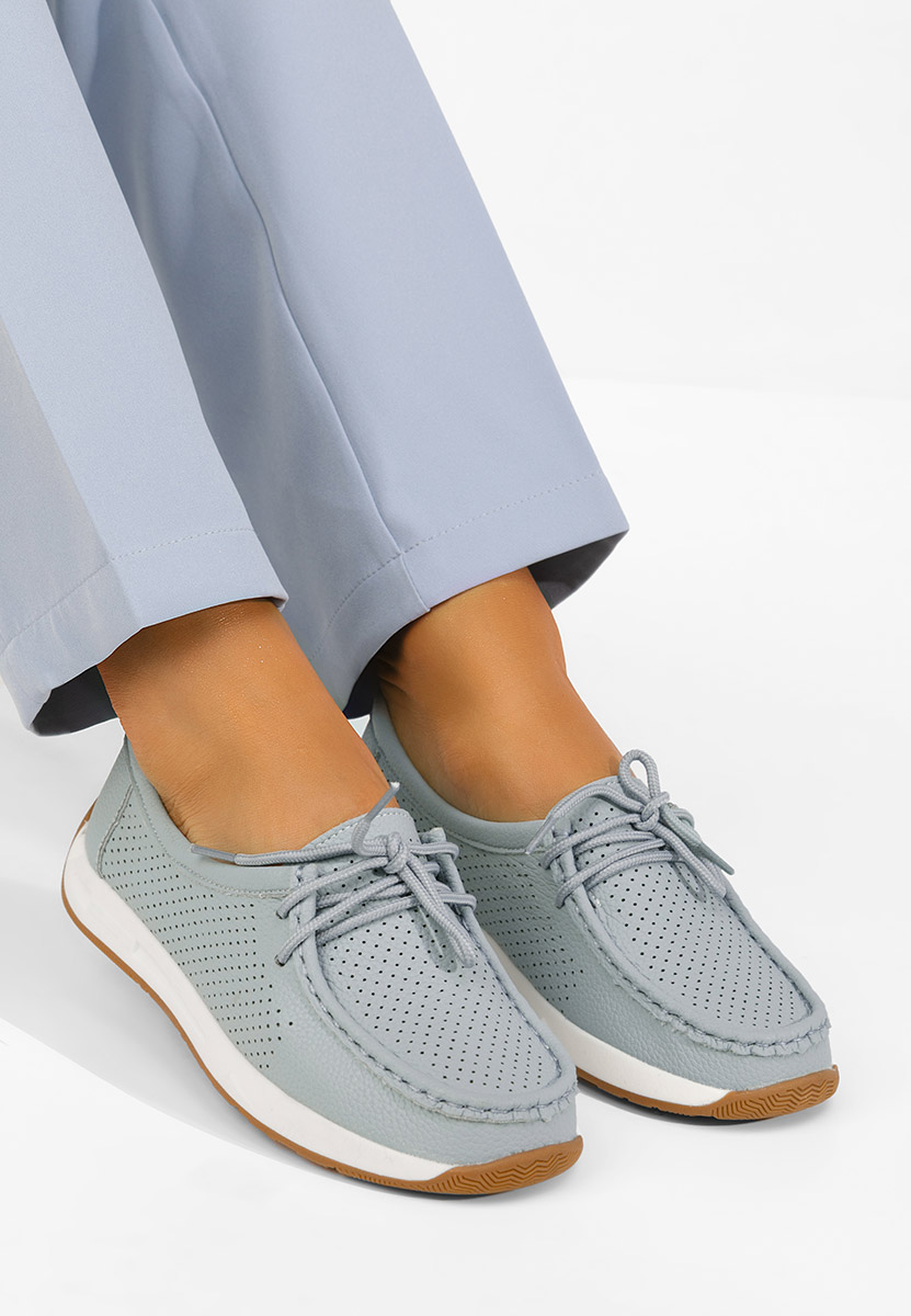 Μοκασίνια γυναικεια Kaliana μπλε