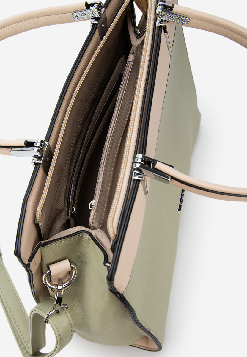 Τσάντα office Silvia Rosa 8170 πρασινα