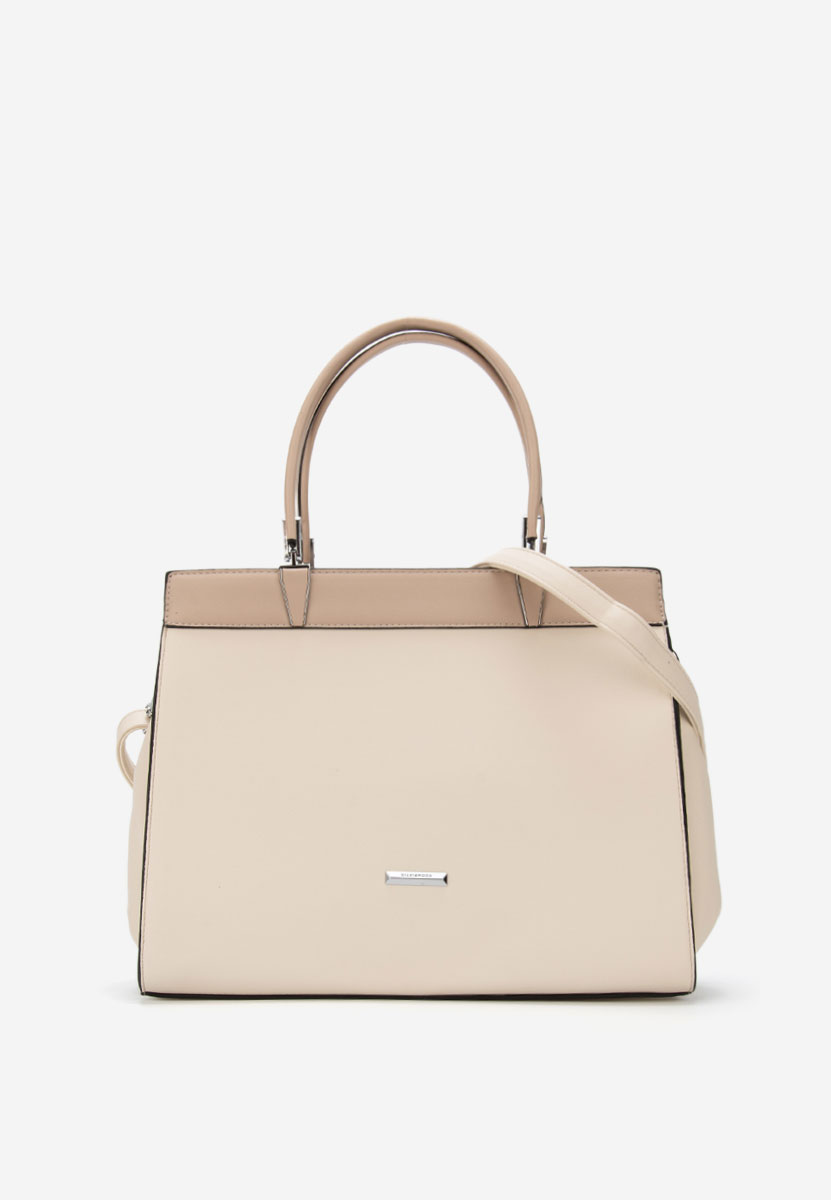 Τσάντα office Silvia Rosa 8170 ασπρη ελεφαντοδοντο