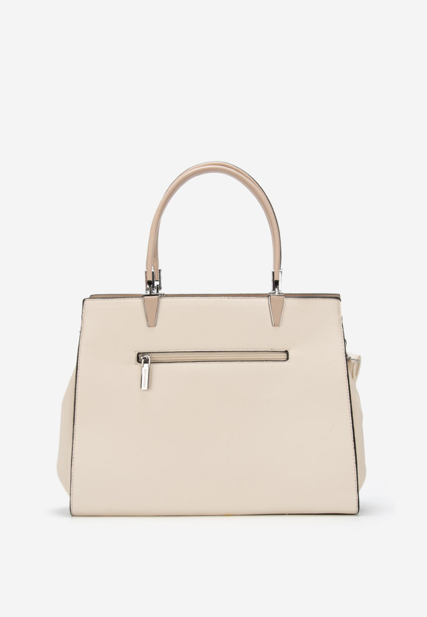 Τσάντα office Silvia Rosa 8170 ασπρη ελεφαντοδοντο