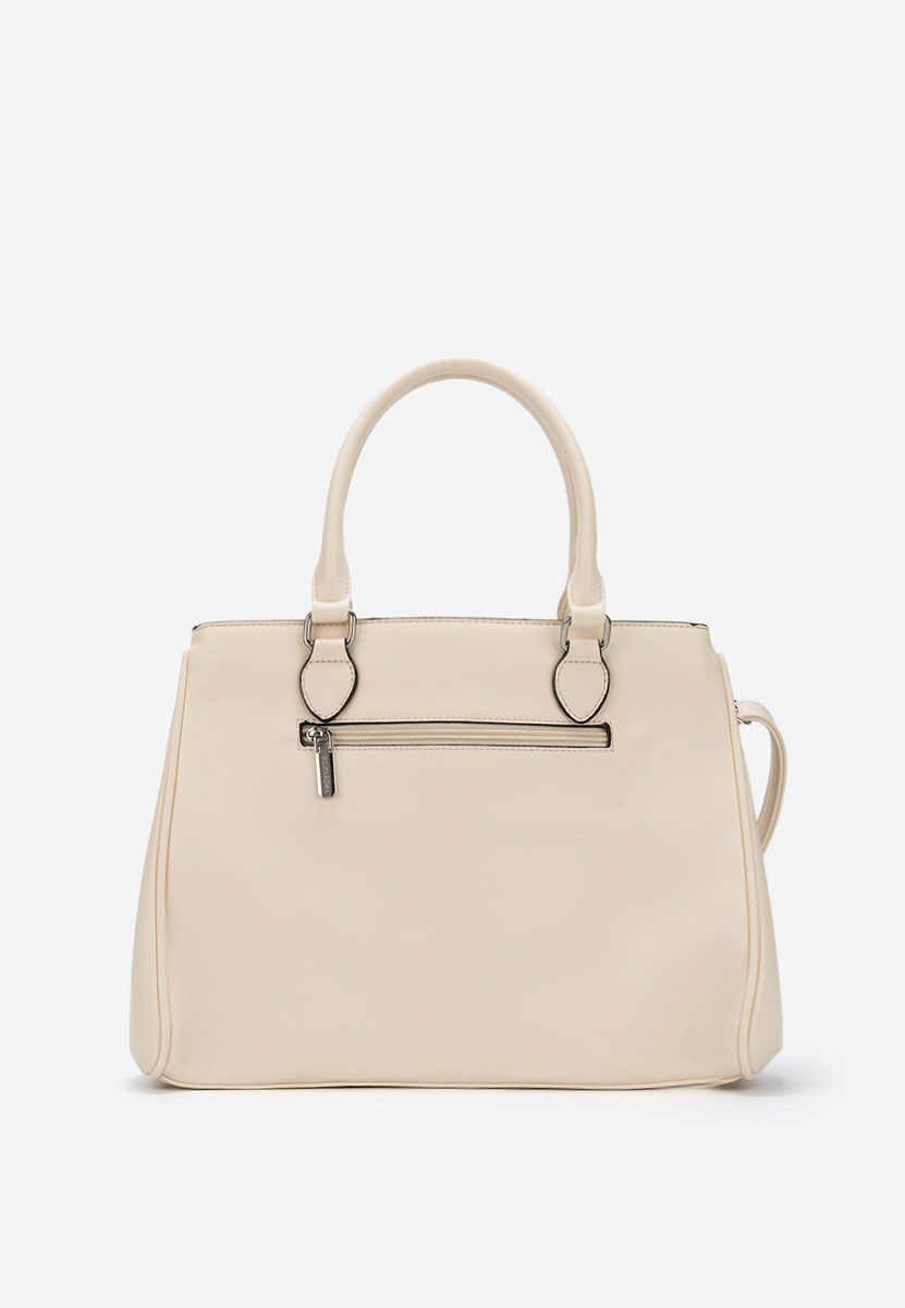 Τσάντα office Silvia Rosa 8180 ασπρη ελεφαντοδοντο