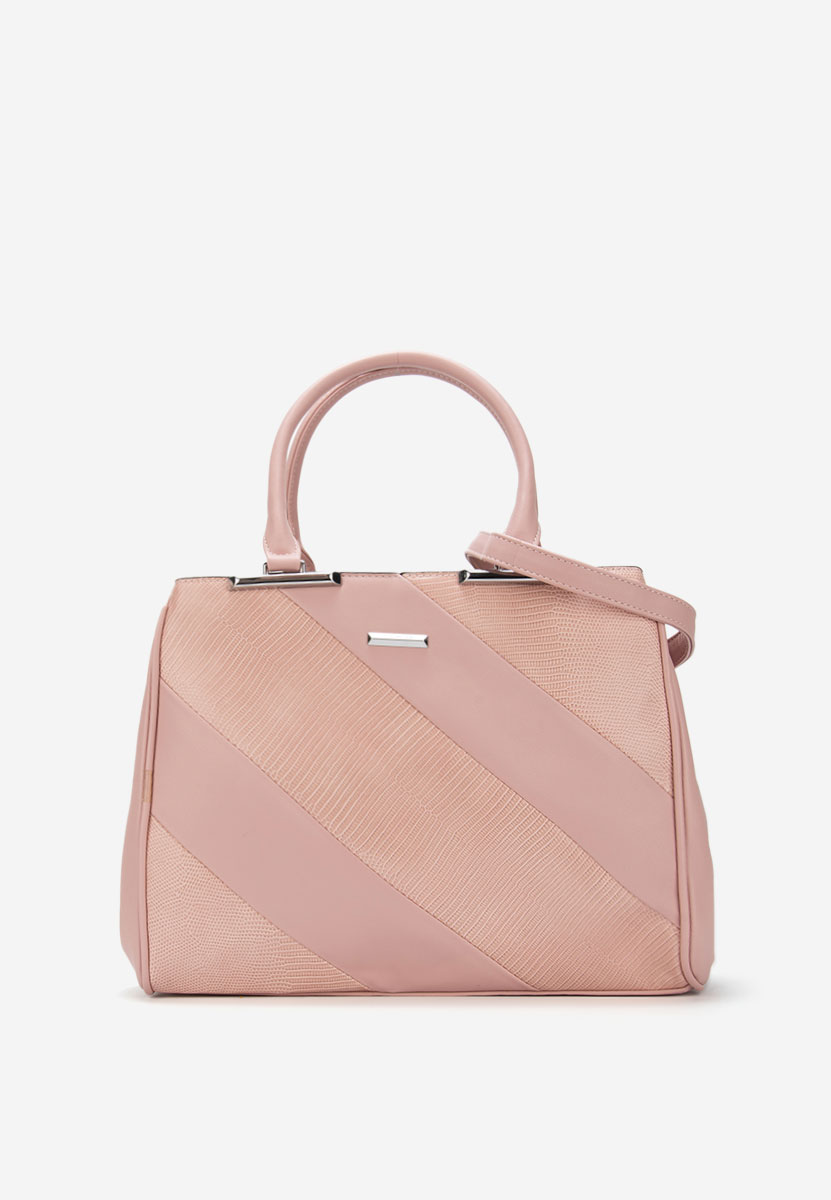 Τσάντα office Silvia Rosa 8180 ροζ