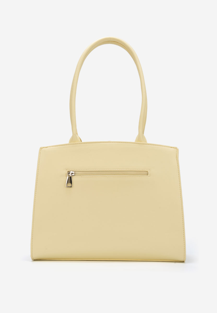 Τσάντα office Jaylena Κιτρινες