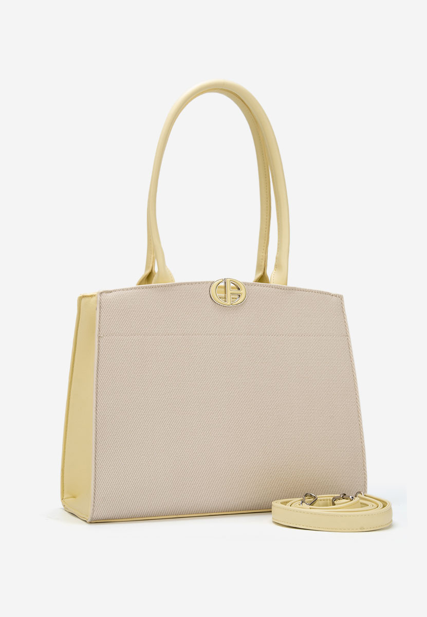 Τσάντα office Jaylena Κιτρινες