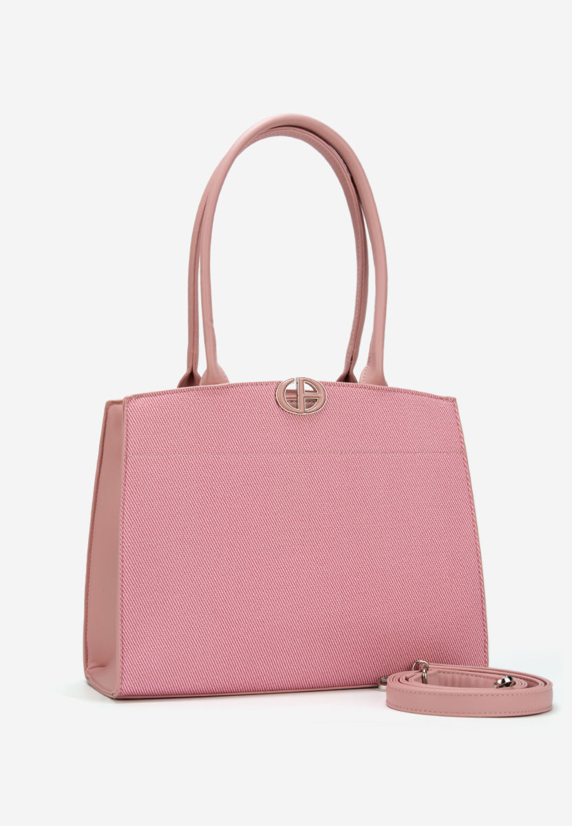 Τσάντα office Jaylena ροζ