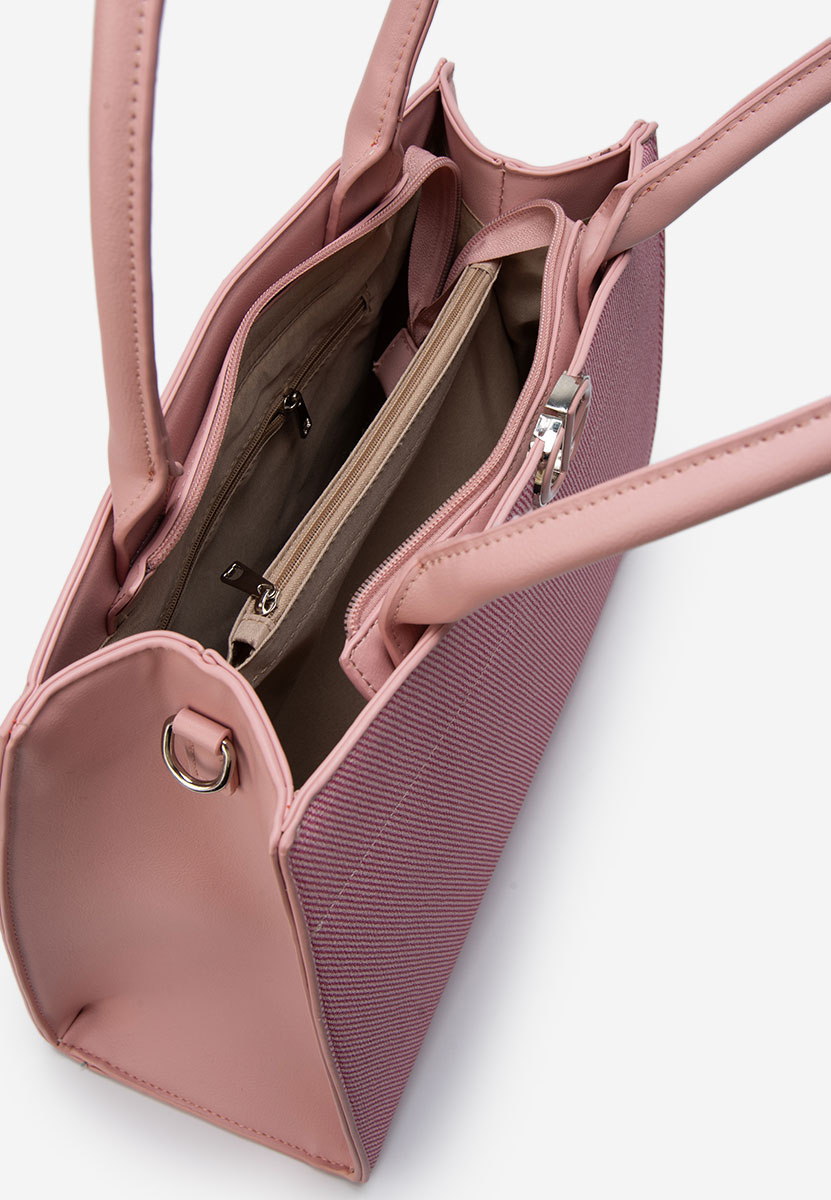 Τσάντα office Jaylena ροζ